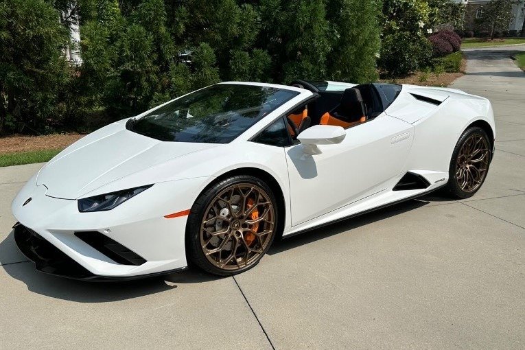 Used 2021 Lamborghini Huracan EVO Spyder For Sale (11)