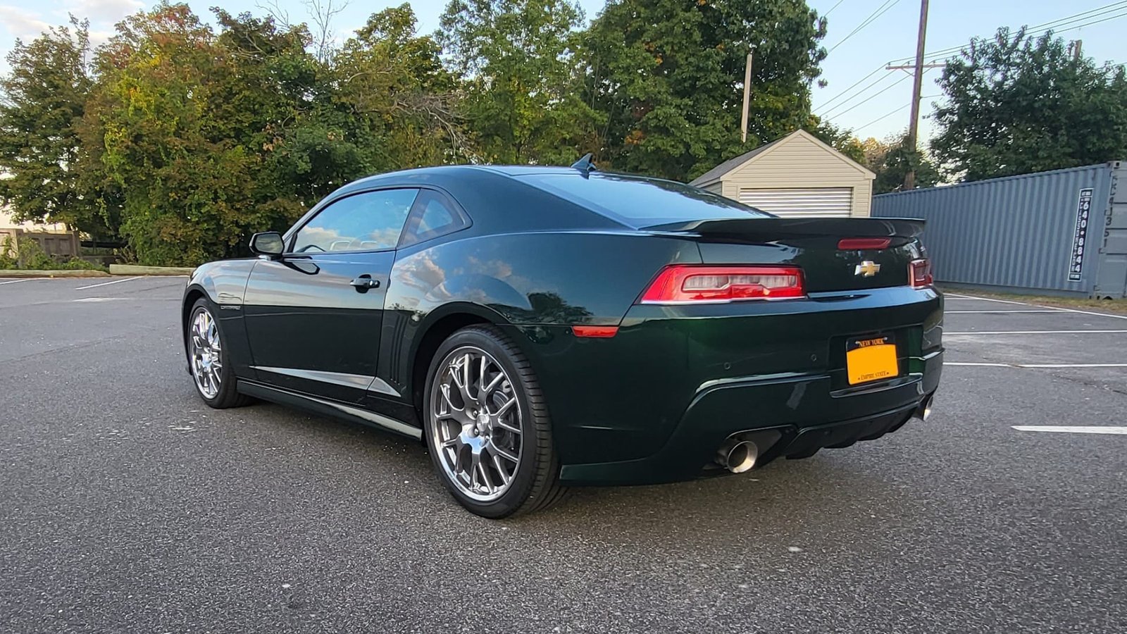 2015 Chevrolet Camaro 2SS Green Flash Edition (47)