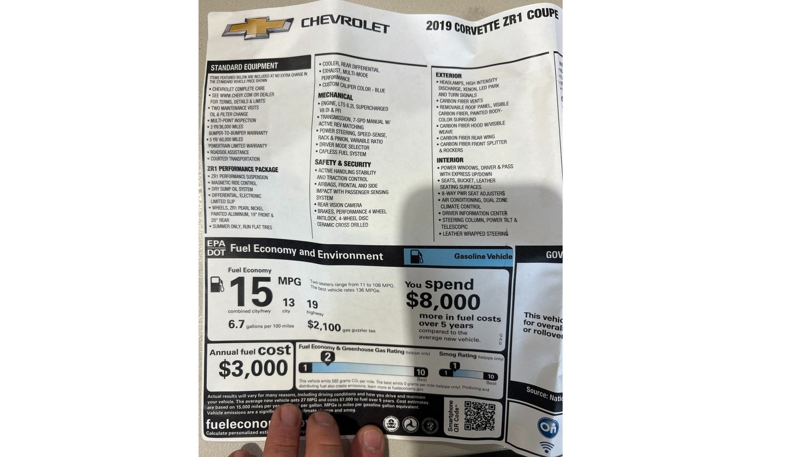 2019 Chevrolet Corvette ZR1 Coupe For Sale (14)