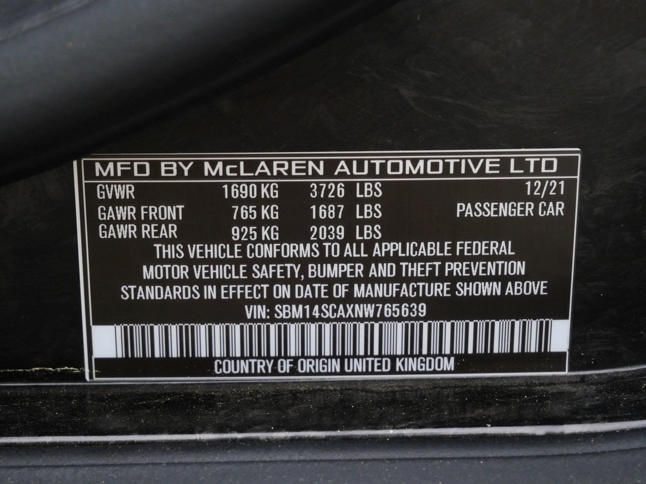 Buy 2022 McLaren 765LT (2)